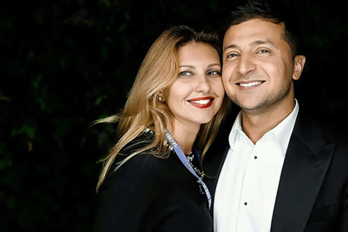 (ویدئو) تبریک ولنتاین توسط زلنسکی و همسرش در بحبوحه جنگ