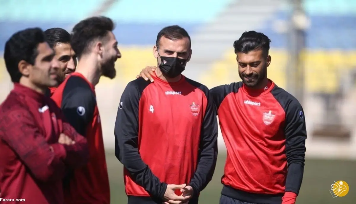 جنجال عکس رامین رضاییان در پرسپولیس