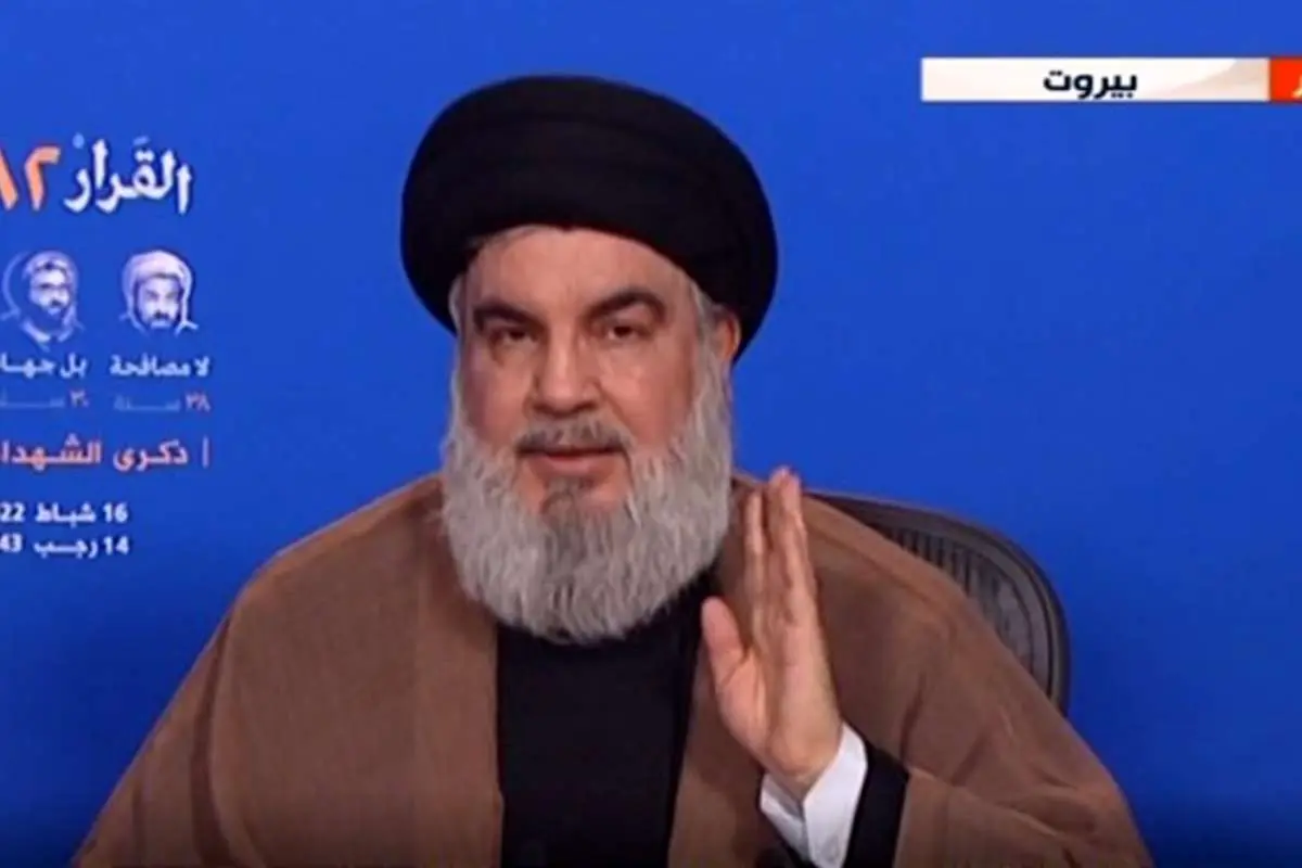 نصرالله: حزب‌الله موشک نقطه‌زن و پهپاد می‌سازد