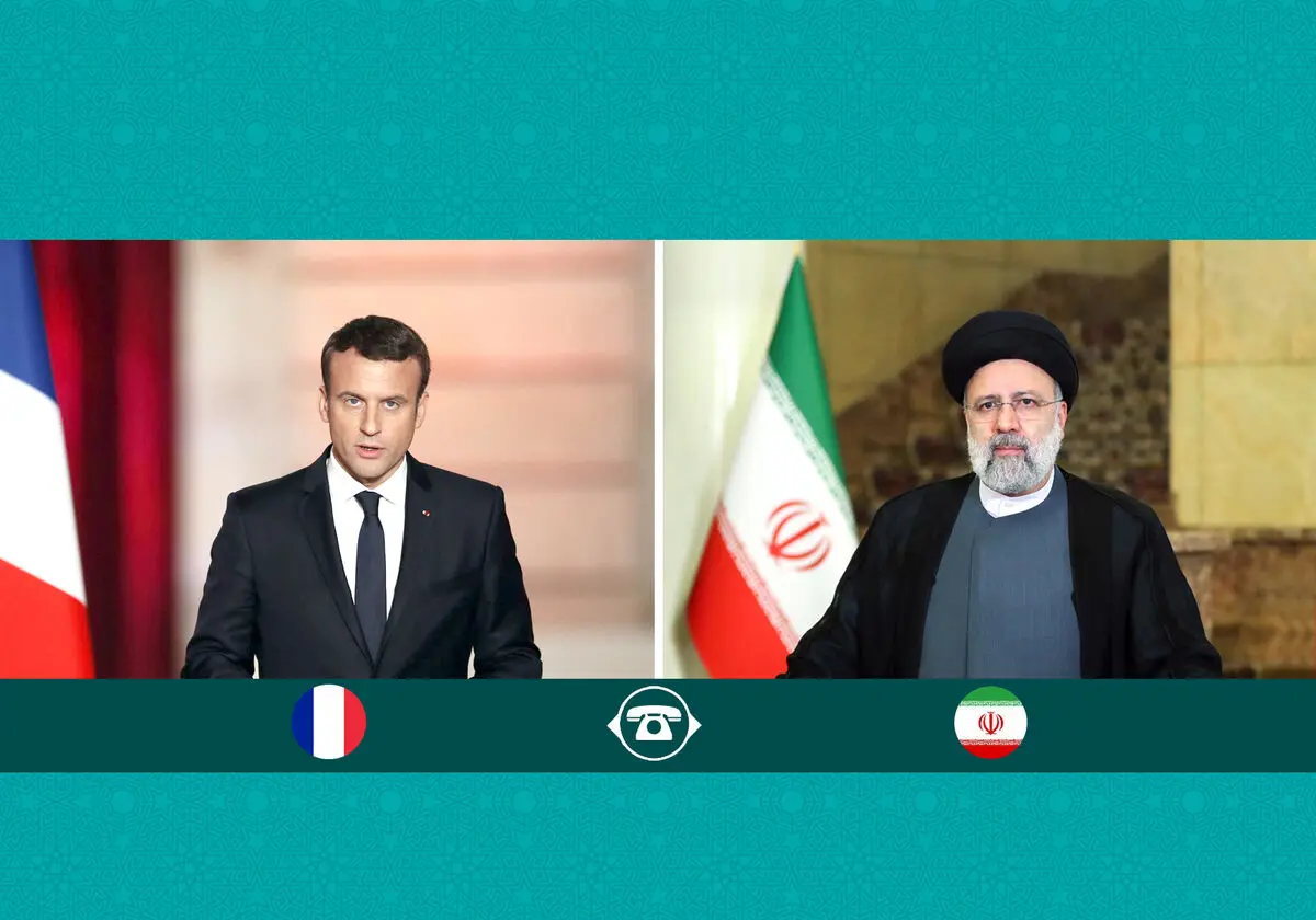 گفت‌وگوی رئیسی و مکرون درباره مذاکرات وین
