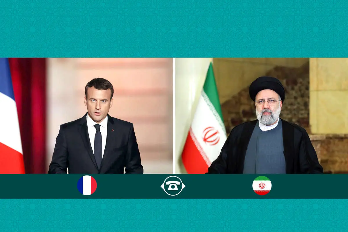 گفتوگوی رئیسی و مکرون درباره مذاکرات وین