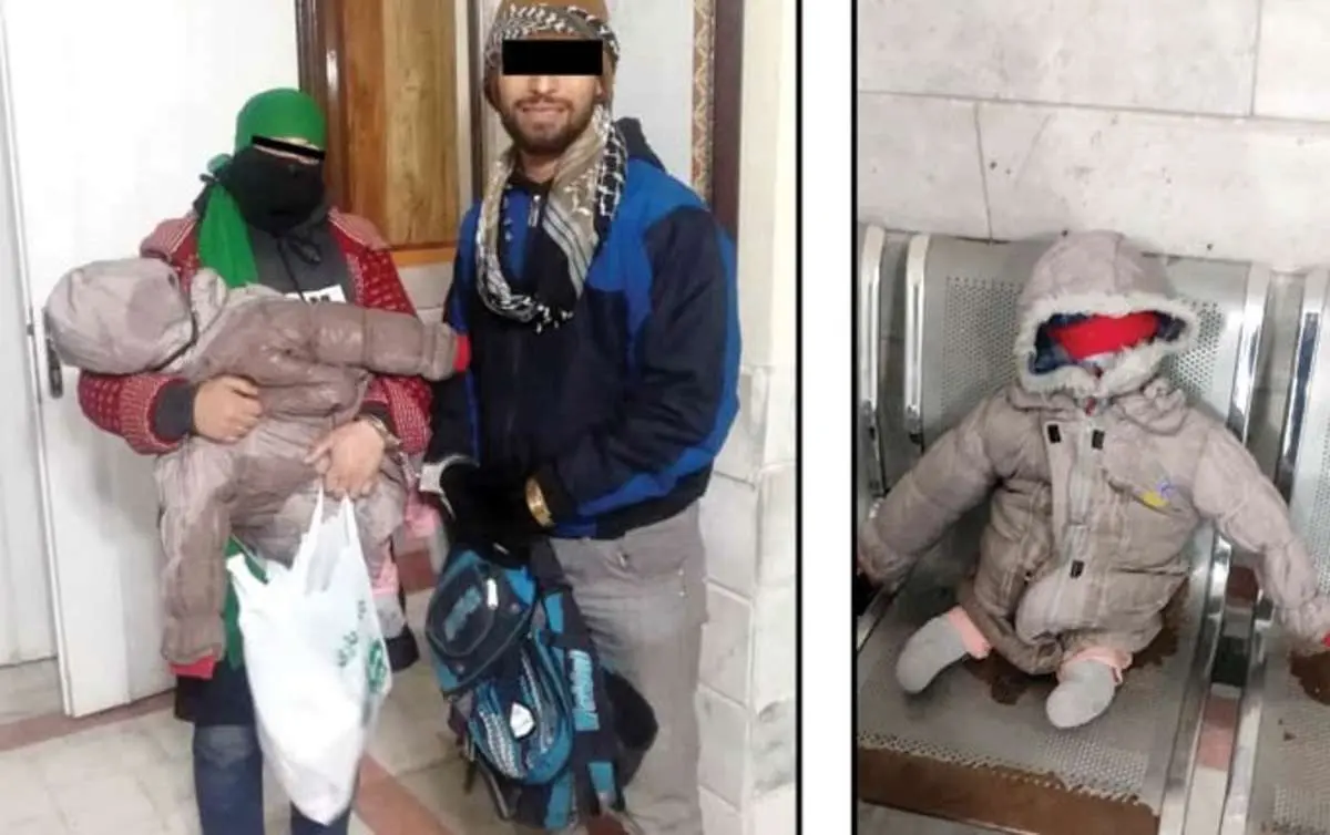 سرقت در پوشش تکدی گری با عروسک پارچهای!