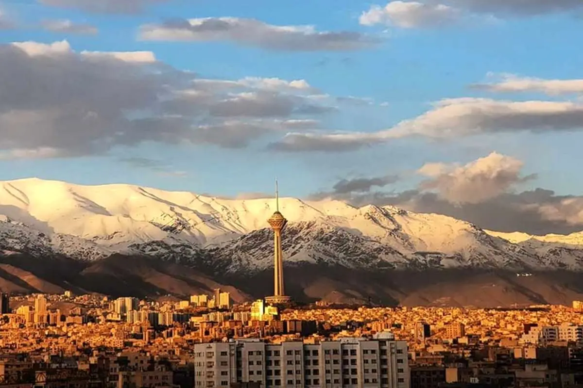 پیشبینی وضعیت آب و هوای تهران فردا چهارشنبه ۲۰ بهمن ۱۴۰۰