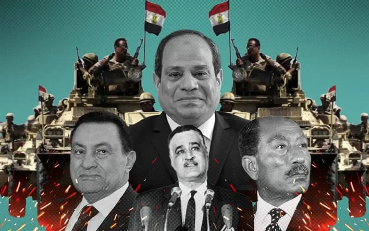 راز هفت دهه حکومت ارتش بر مصر
