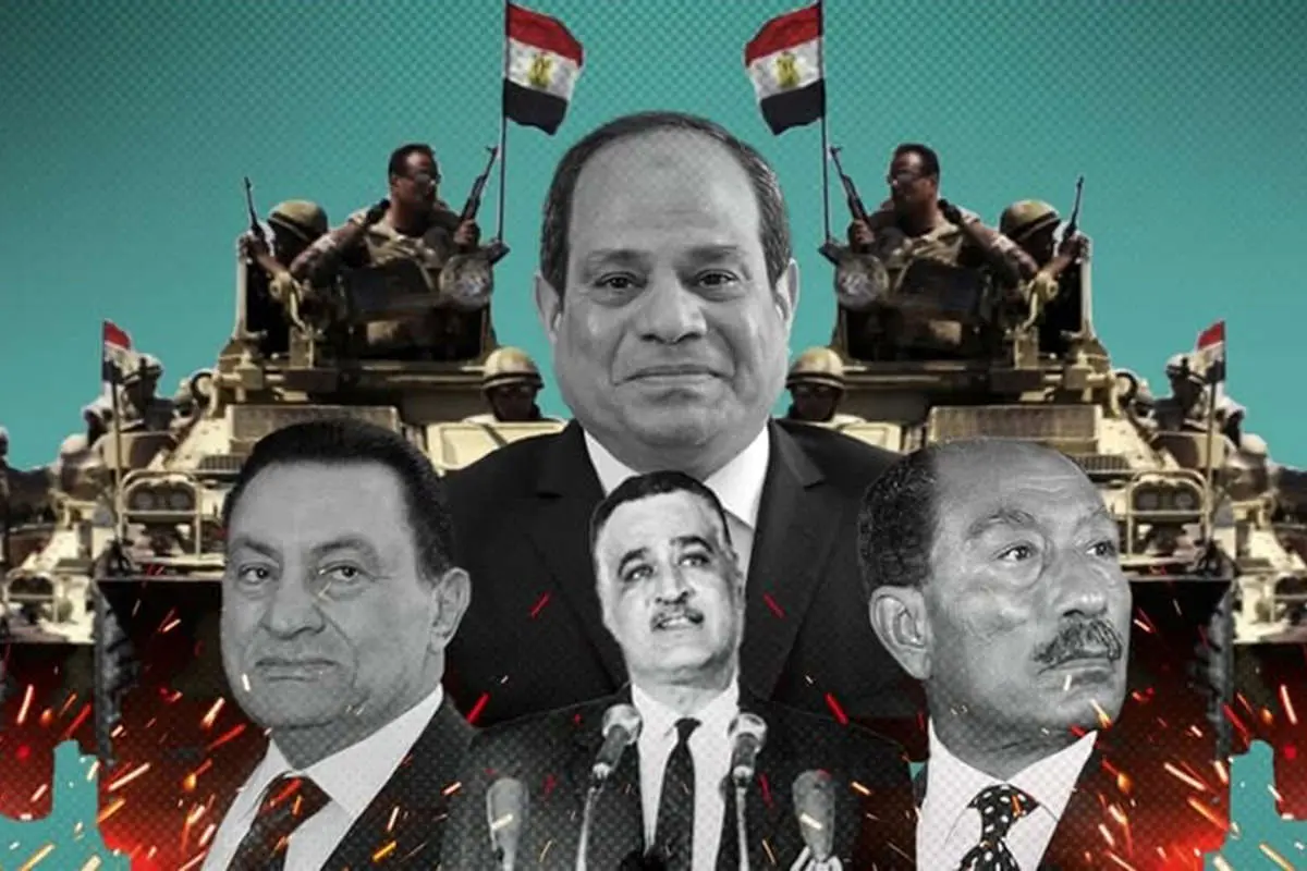 راز هفت دهه حکومت ارتش بر مصر