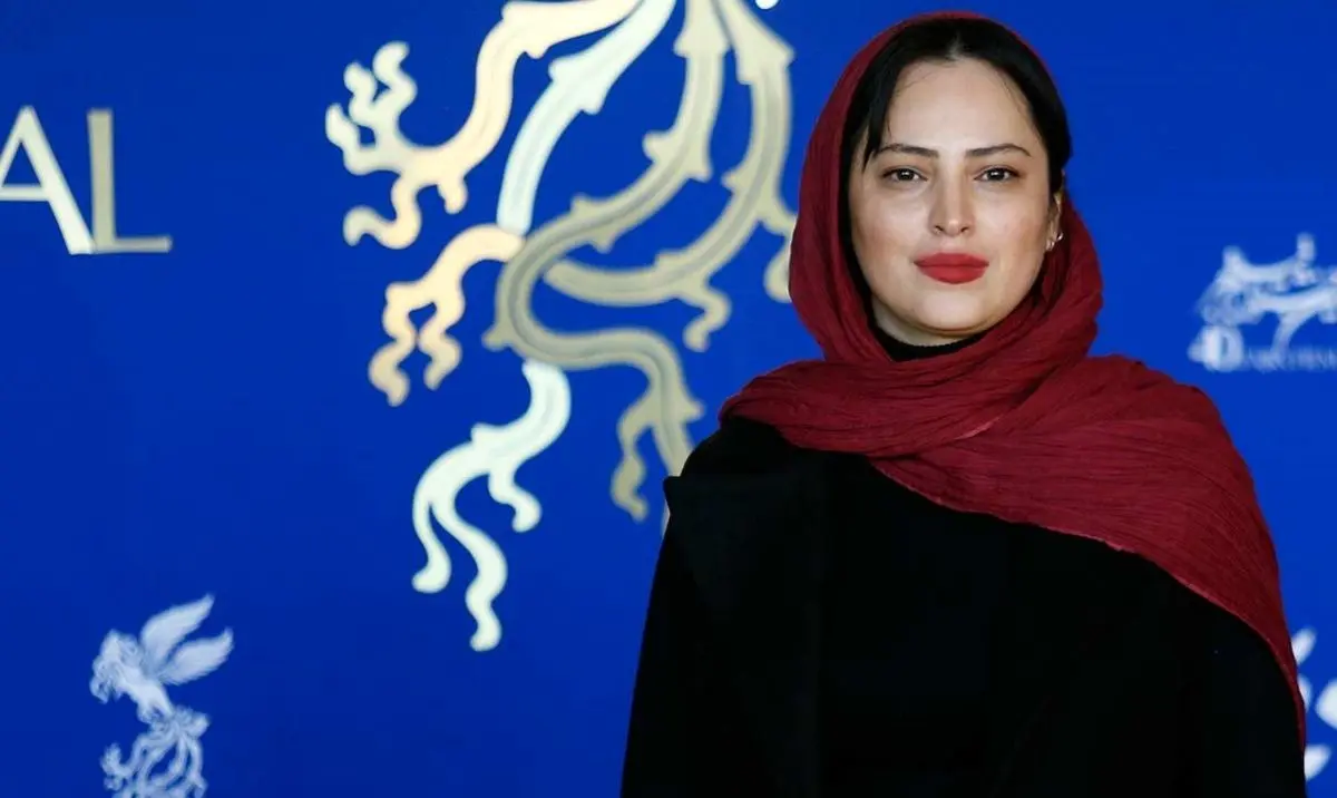 شیرین اسماعیلی همراه همسرش در جشنواره فیلم فجر