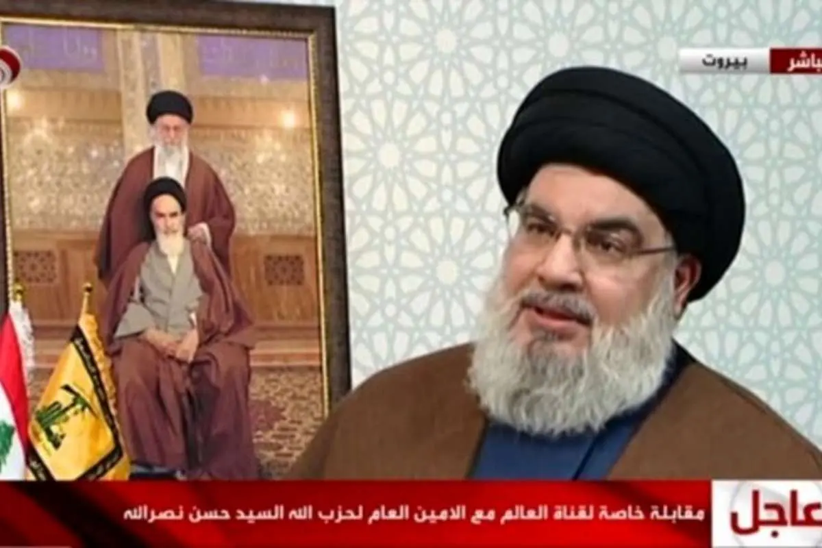 سید حسن نصرالله: آمریکا از جنگ با ایران میترسد