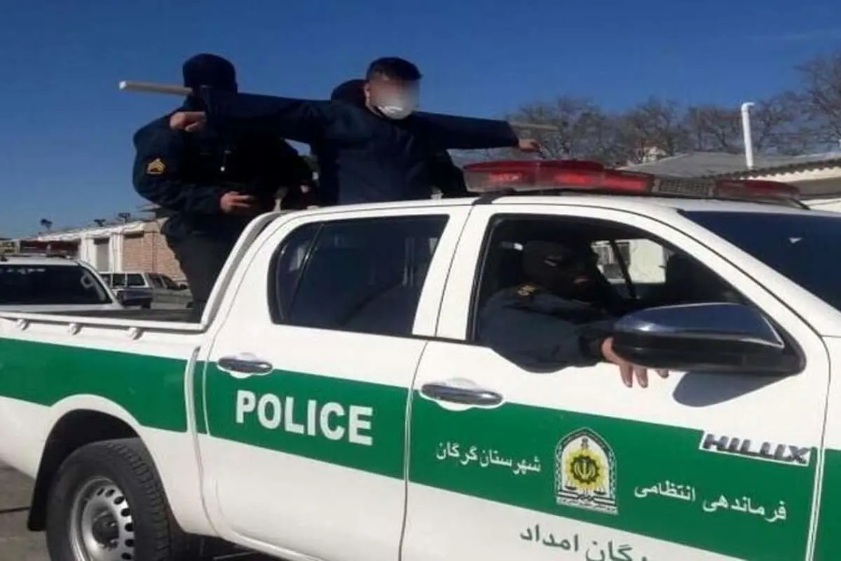 (تصویر) چوب در آستین اوباش گرگانی کردند و در شهر چرخاندند