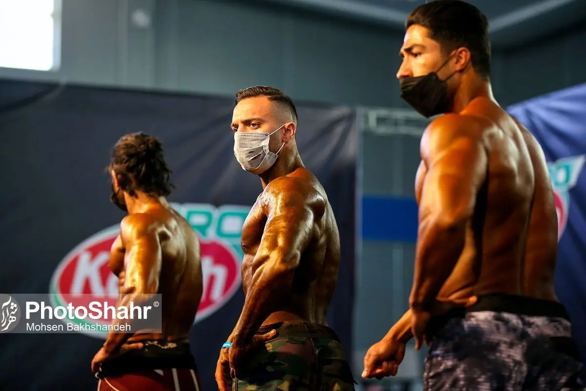 (تصاویر) مسابقات قهرمانی پرورش اندام در مشهد