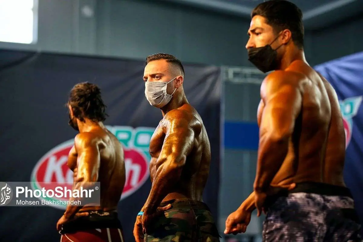 (تصاویر) مسابقات قهرمانی پرورش اندام در مشهد