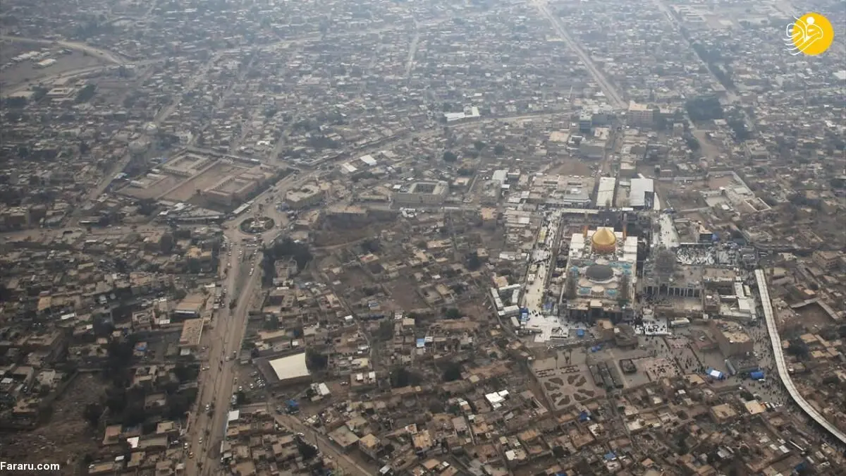 (تصاویر) سامراء از بالا