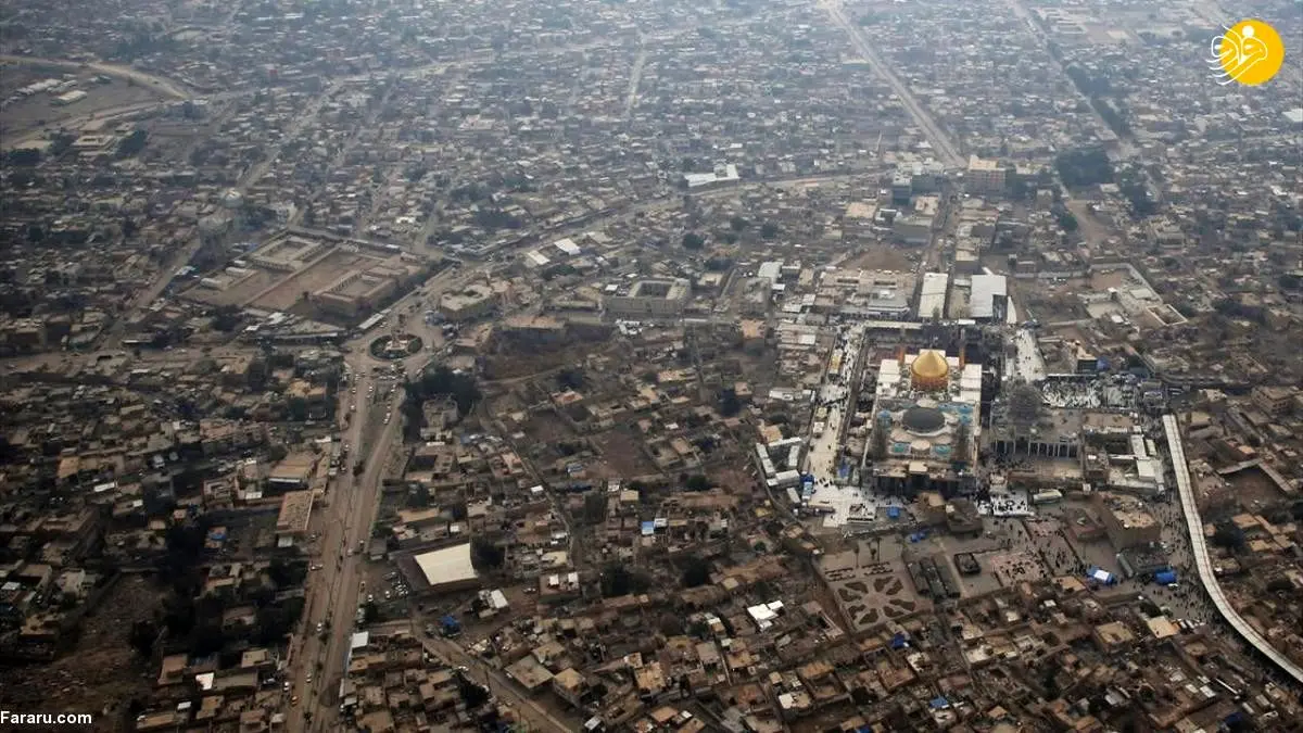 (تصاویر) سامراء از بالا