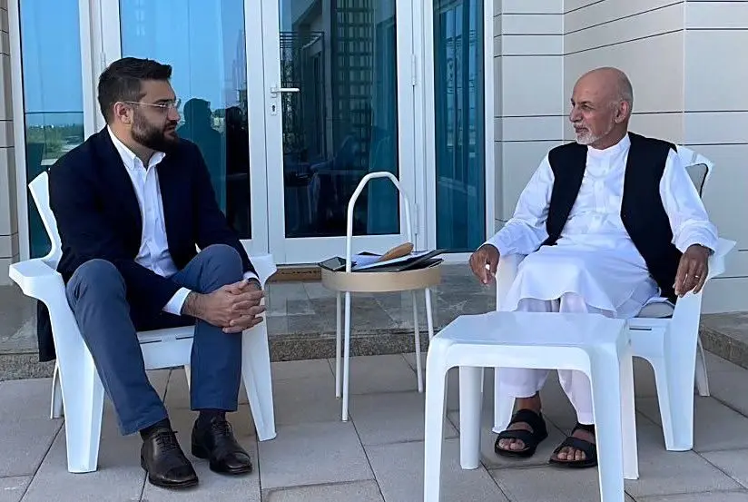 نخستین عکس از اشرف غنی پس از فرار از افغانستان