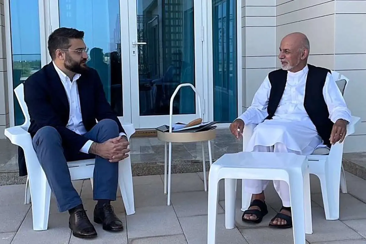 نخستین عکس از اشرف غنی پس از فرار از افغانستان