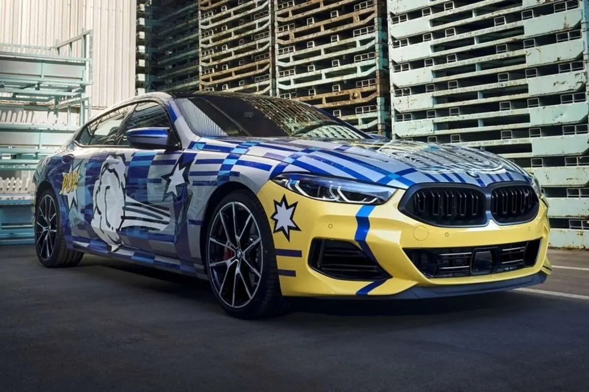 (ویدئو) رونمایی از خودروی هنری BMW