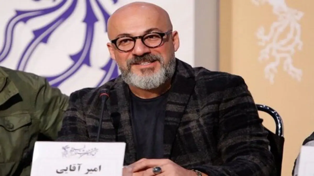 (تصویر) گریم زنانه امیر آقایی در یک پروژه مرموز