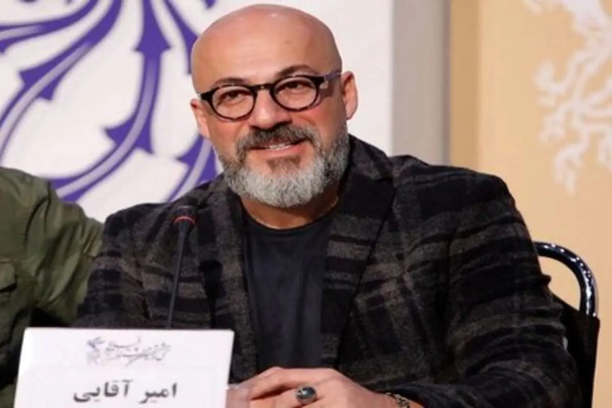 (تصویر) گریم زنانه امیر آقایی در یک پروژه مرموز
