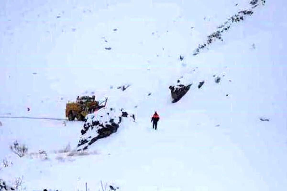 مرد الیگودرزی یخ زد!