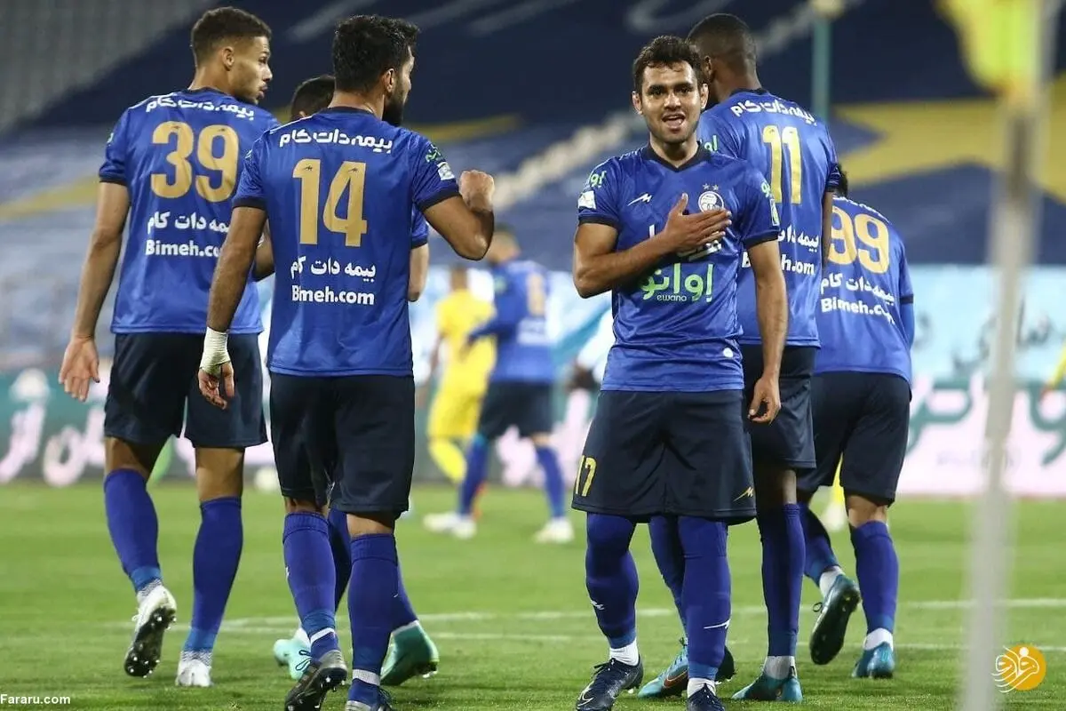 فاصله استقلال با پرسپولیس ۵ امتیاز شد