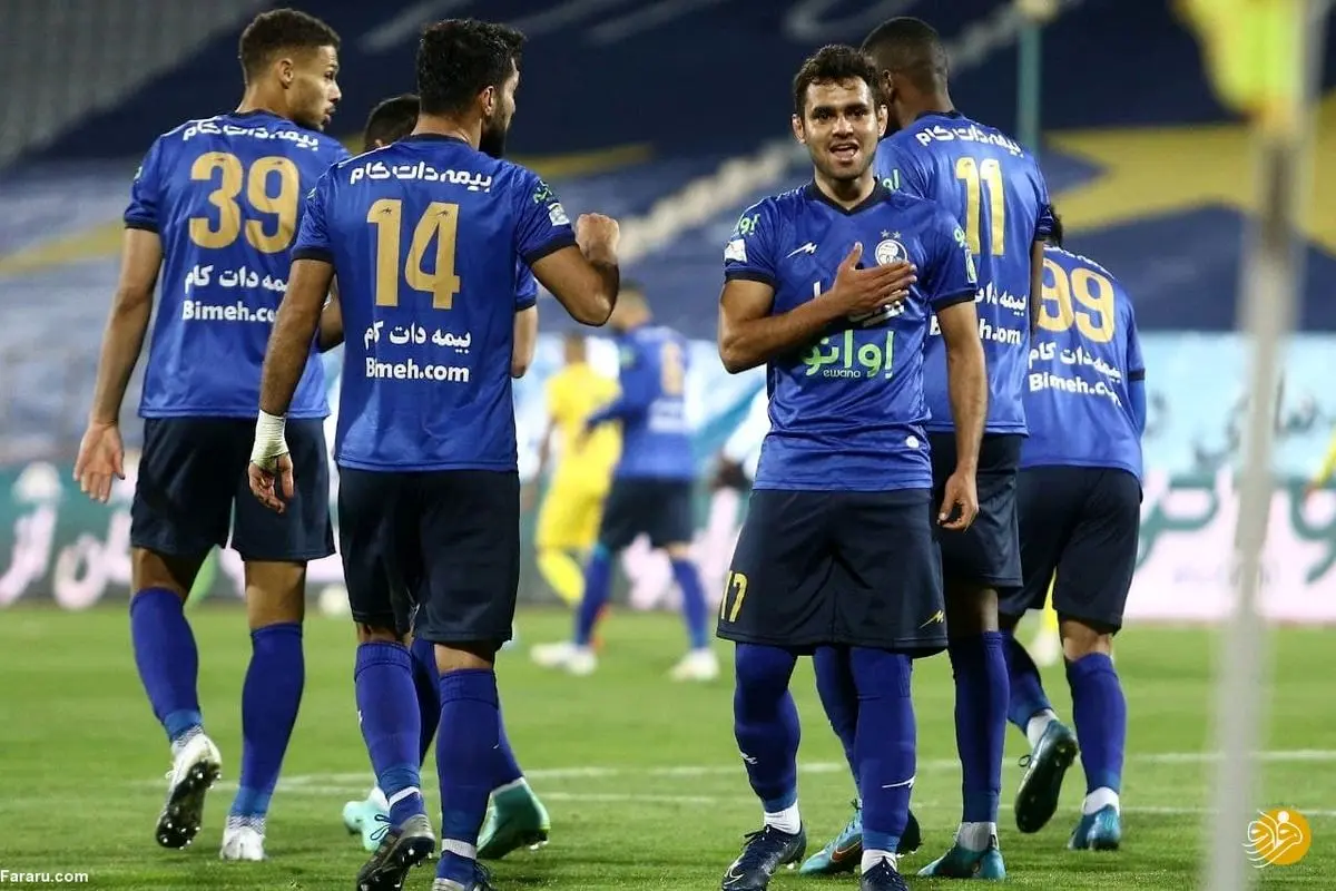 فاصله استقلال با پرسپولیس ۵ امتیاز شد