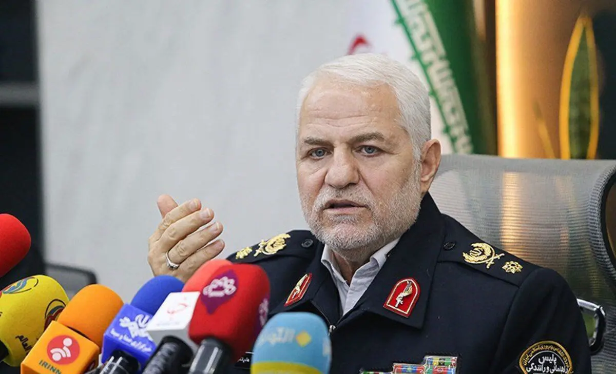 رئیس پلیس راهور به خودروسازان: خودروی اوکراینی زیر تانک له شد اما راننده سالم ماند!