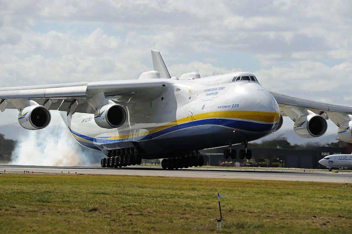 نابود شدن بزرگ‌ترین هواپیمای جهان در حمله روسیه