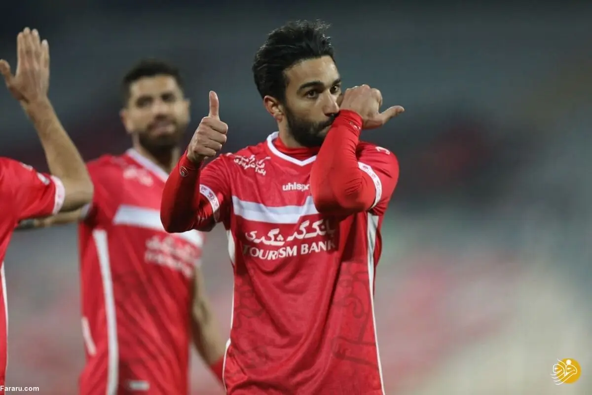 (عکس) ستاره پرسپولیس بعد از عمل جراحی
