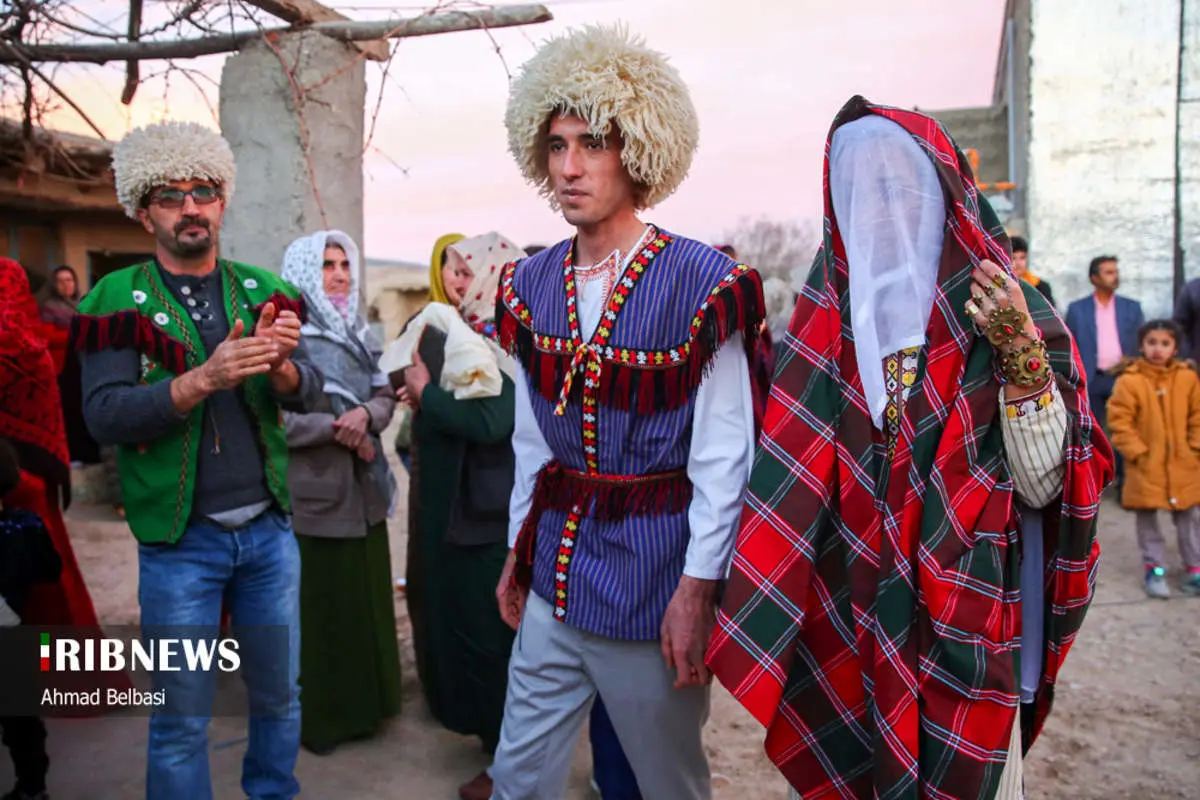 (تصاویر) مراسم عروسی سنتی ترکمن