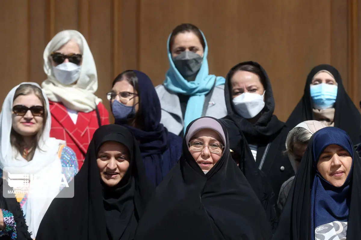 (تصاویر) همسران سفرای خارجی در تهران درخت کاشتند