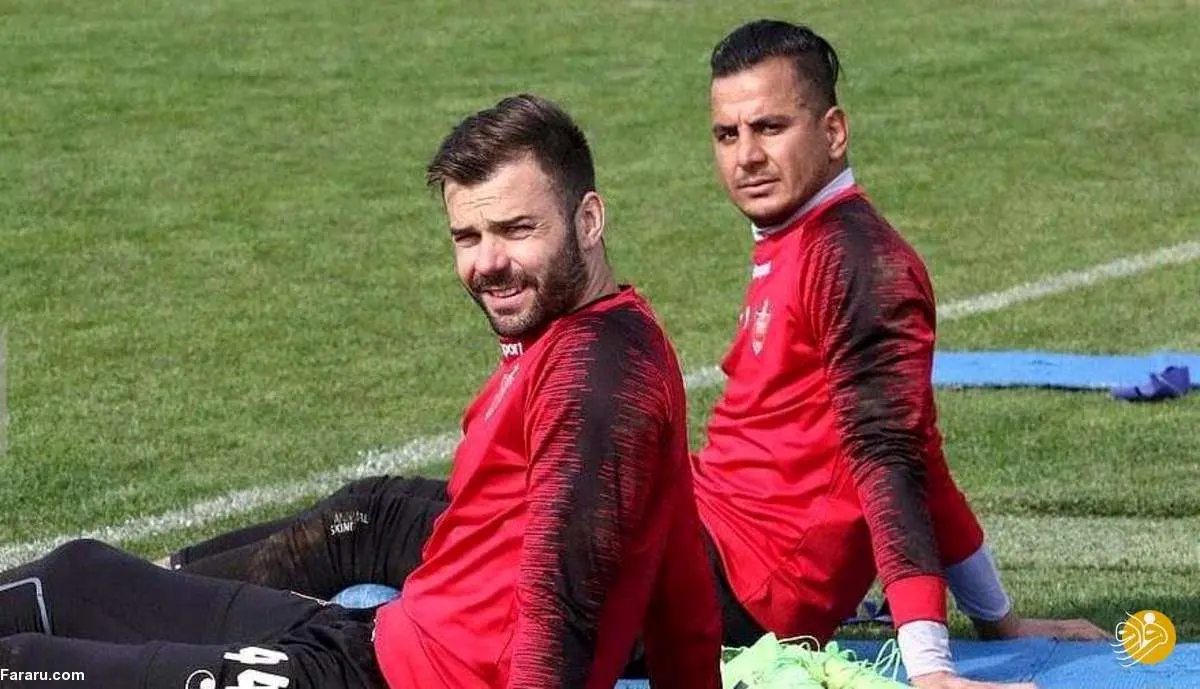 (عکس) کنایه رادوشوویچ بعد از سوتی وحشتناک حامد لک در پرسپولیس