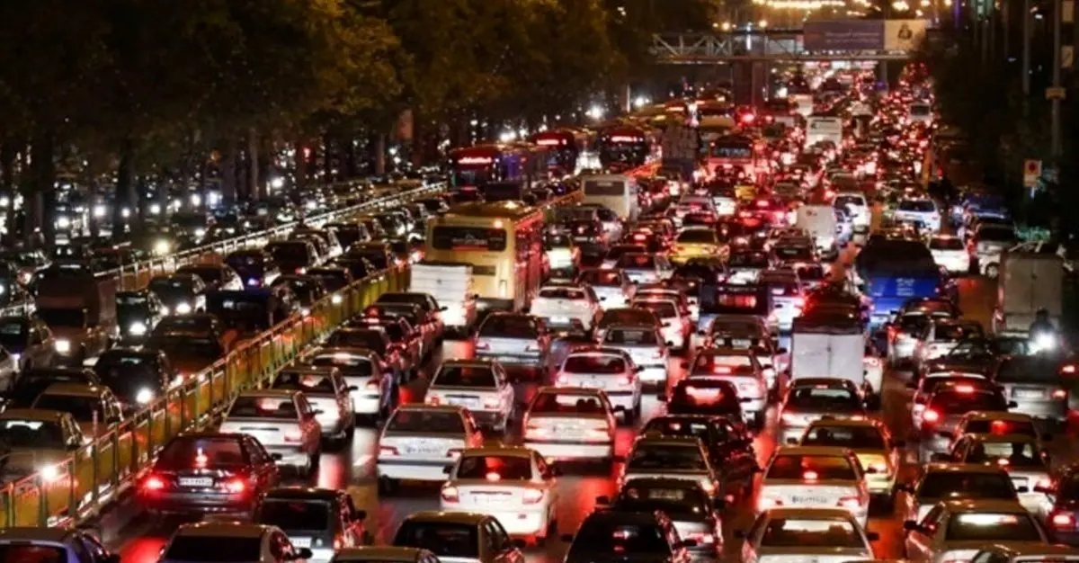 هفت‌متهم قفل ترافیک تهران