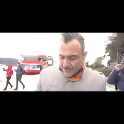 (ویدئو) گریه مهران غفوریان در پشت صحنه نیسان آبی
