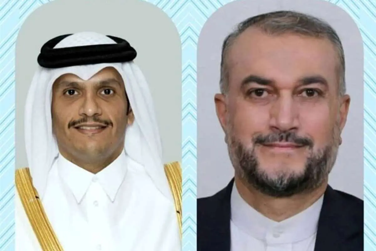 رایزنی وزیرخارجه قطر با امیرعبداللهیان درخصوص مذاکرات وین