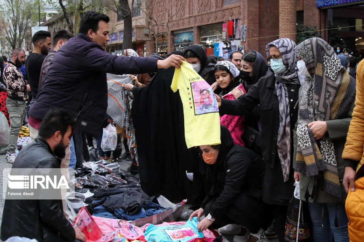 (تصاویر) بازار خرید عید یا جشن جهش کرونا؟!