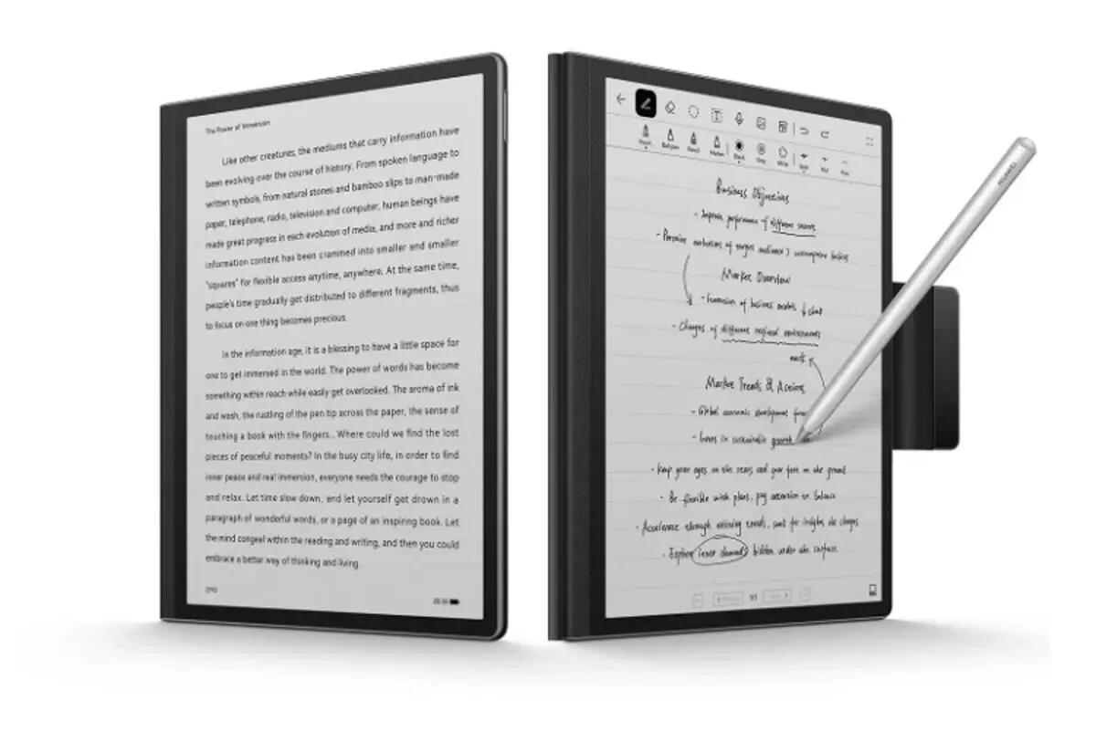 رونمایی از کتابخوان MatePad هوآوی