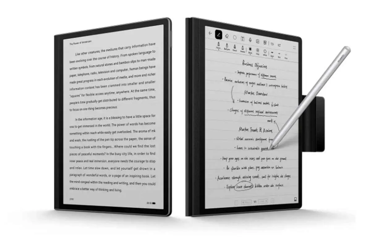 رونمایی از کتابخوان MatePad هوآوی