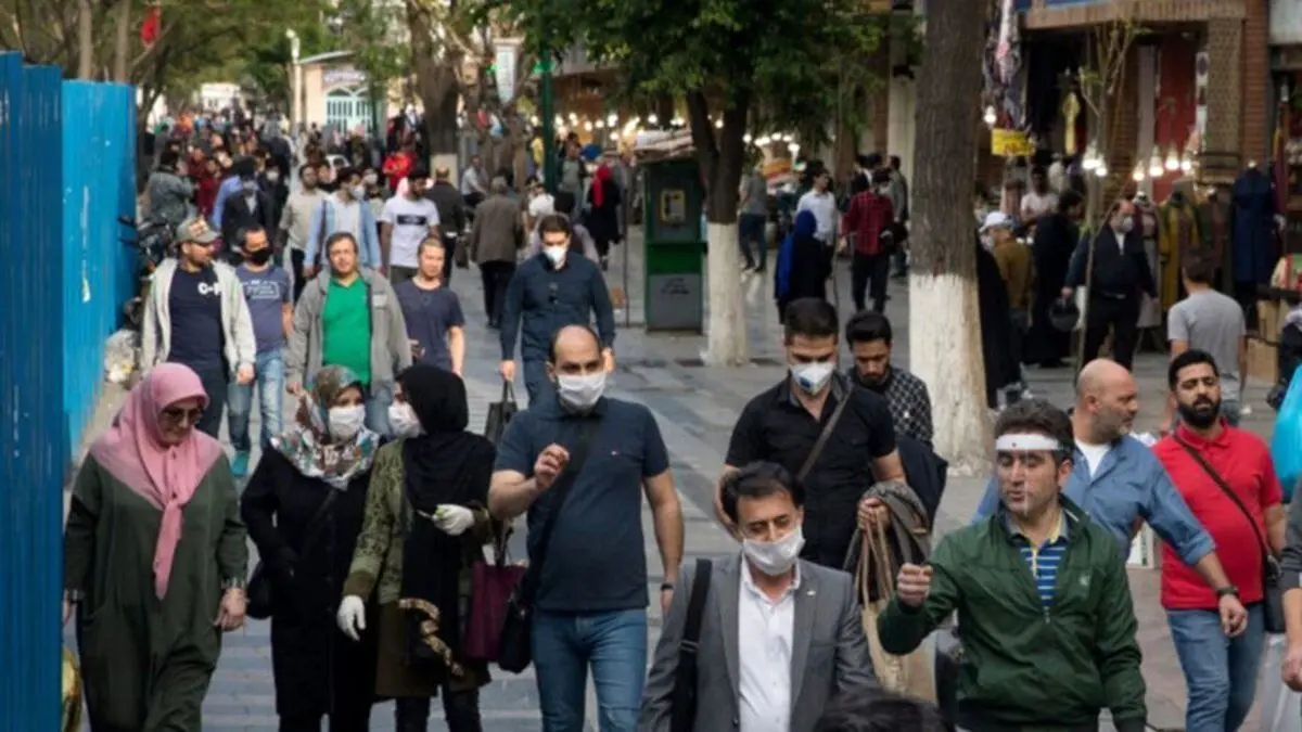 آخرین نقشه کرونا در ایران؛ شهرهای قرمز و نارنجی