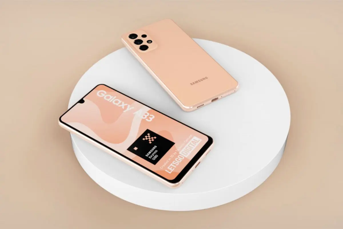 افشای مشخصات جدید گوشی گلکسی A33 سامسونگ