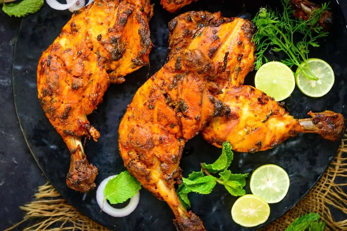 طرز تهیه مرغ تنوری با سس مخصوص