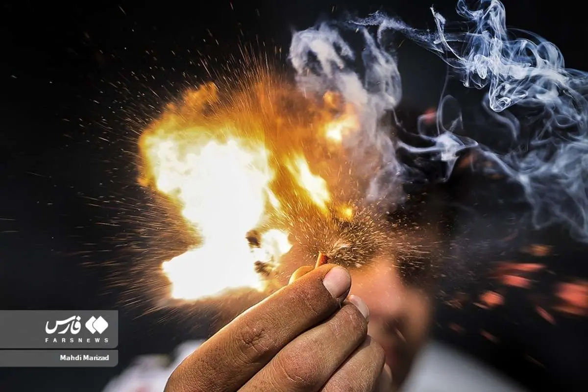 (تصاویر) خرید و فروش مواد محترقه در سطح شهر