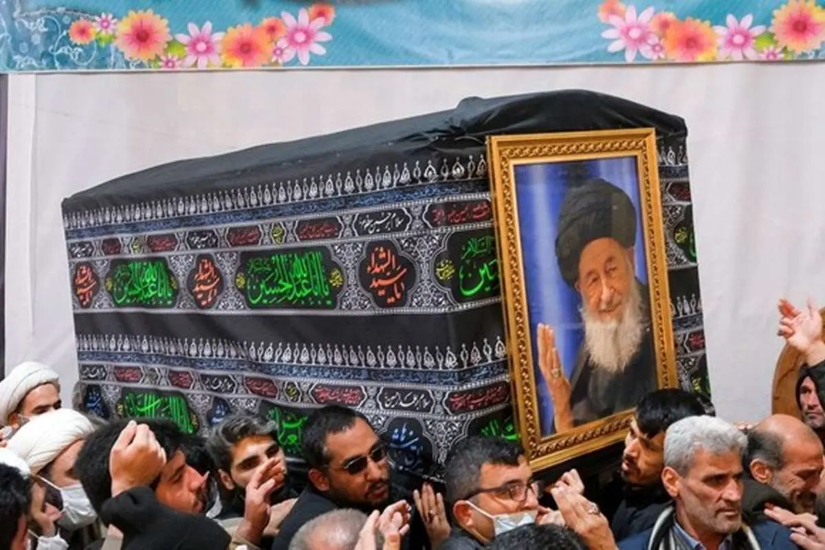 آیت الله علوی گرگانی در قم به خاک سپرده شد