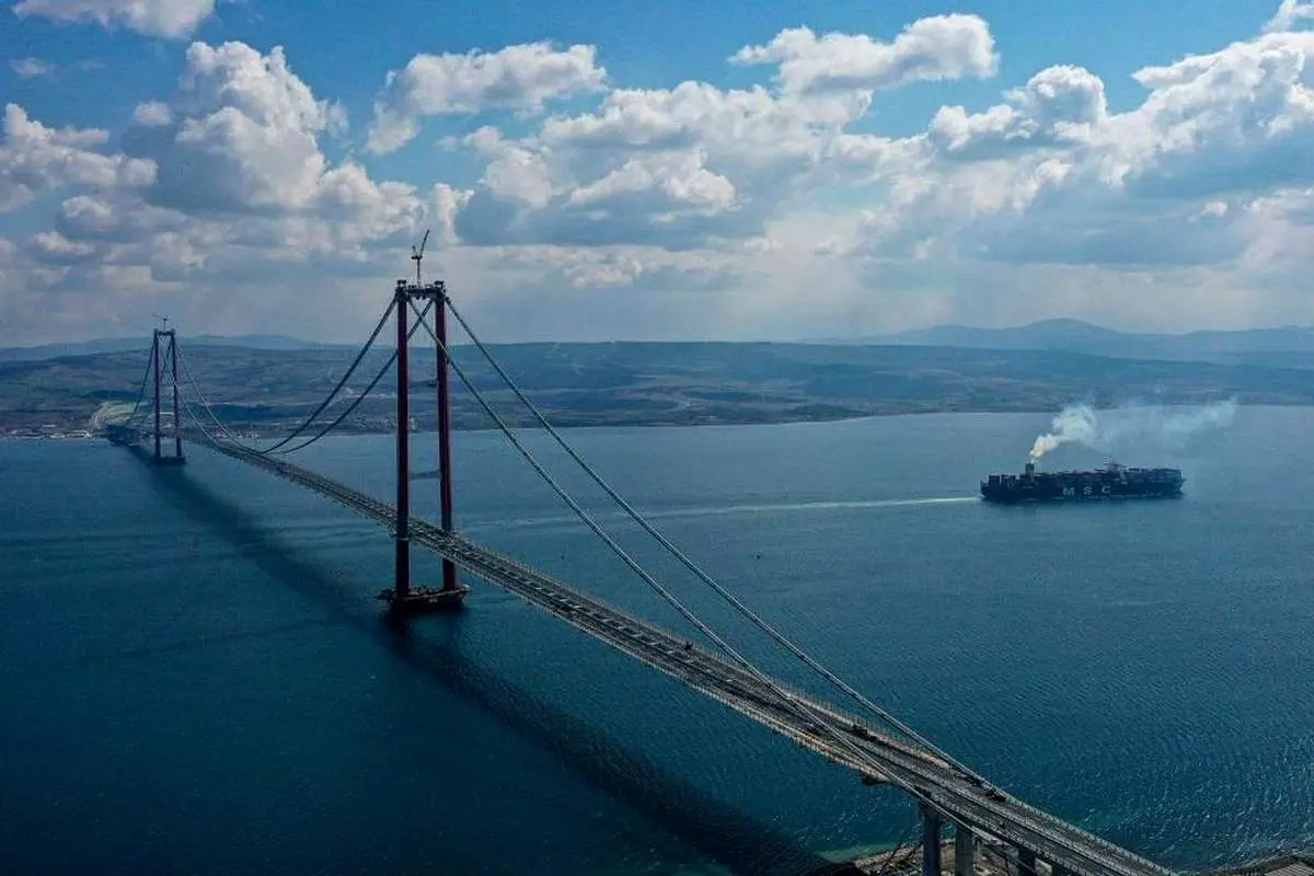 (ویدئو) اردوغان طولانیترین پل جهان را افتتاح کرد