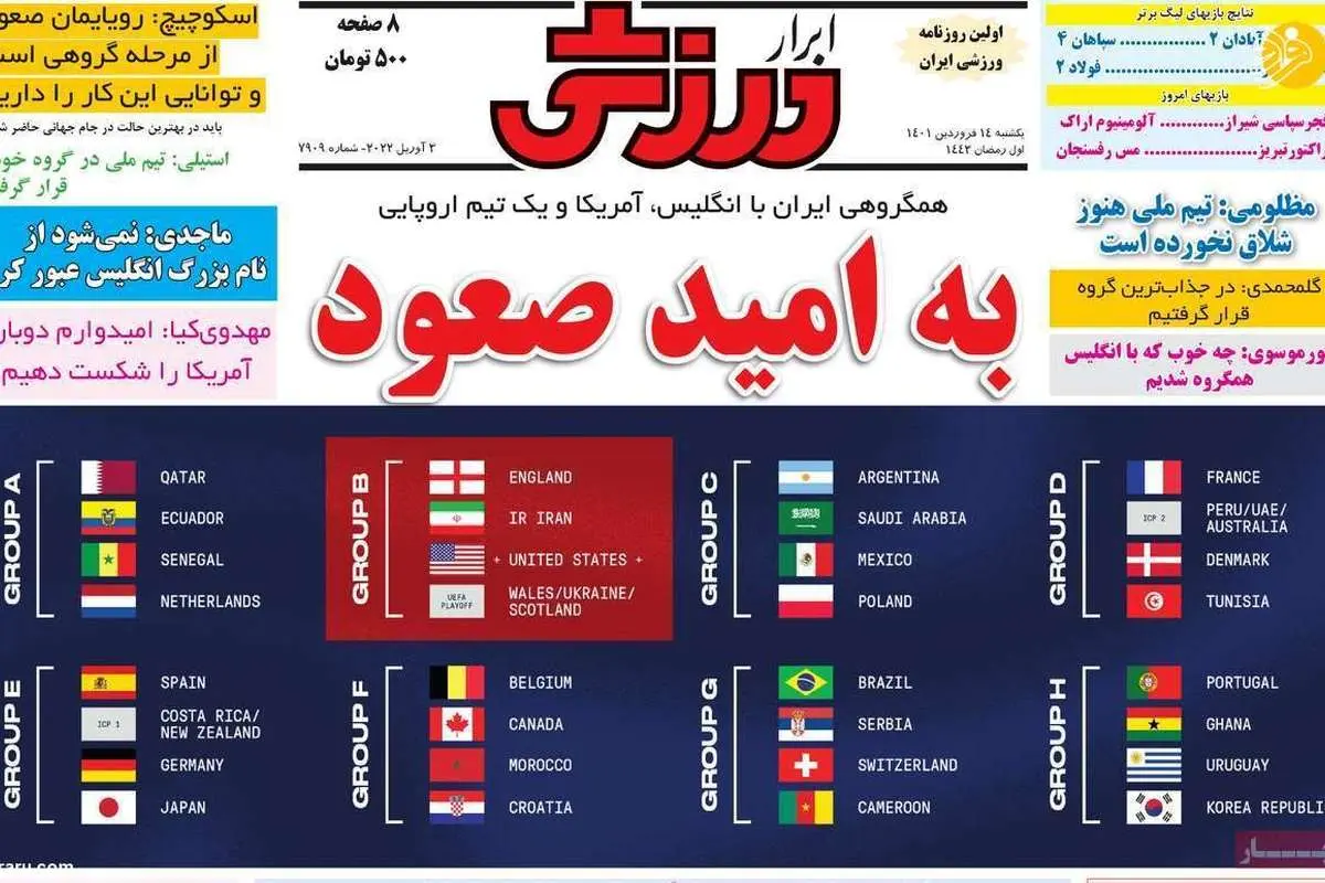 شوخی پشت وانتی در تمرین تیم ملی؛ کیوسک ۱۴ فروردین