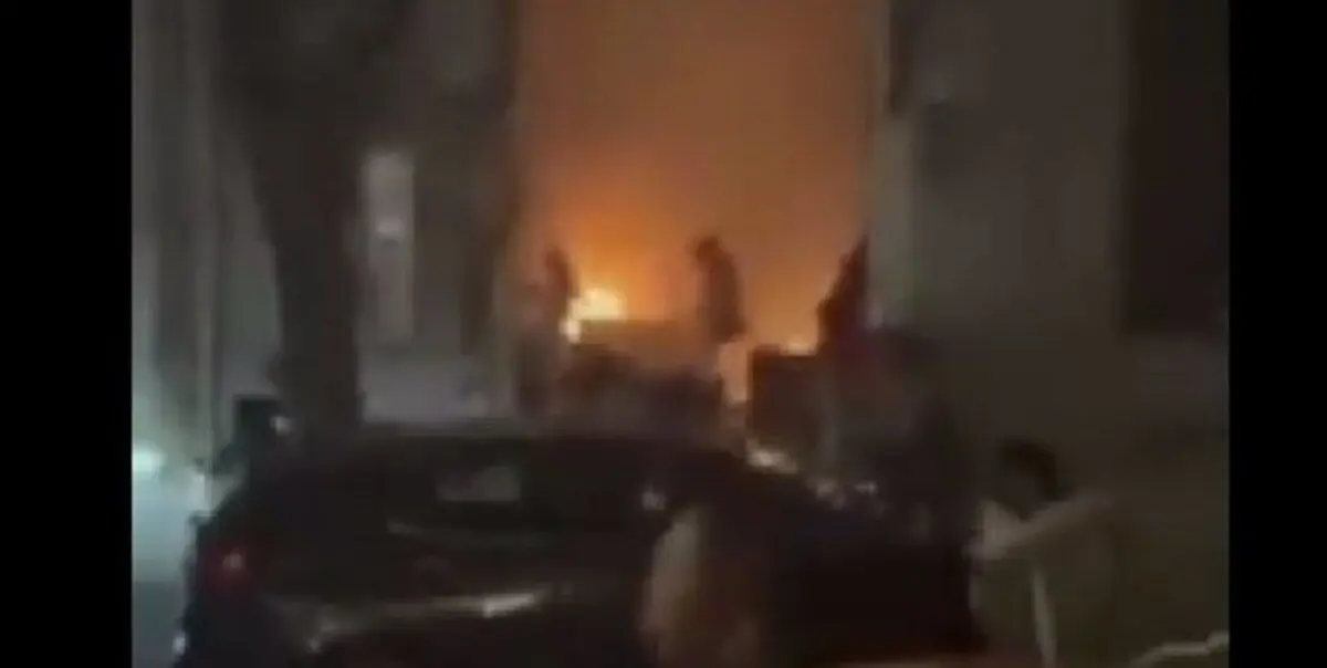 (ویدئو) وقوع انفجار مهیب در یک کلوپ شبانه در باکو
