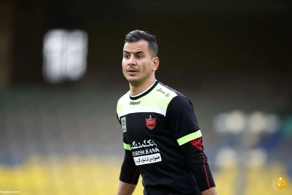 دروازه‌بان اول پرسپولیس خط خورد!