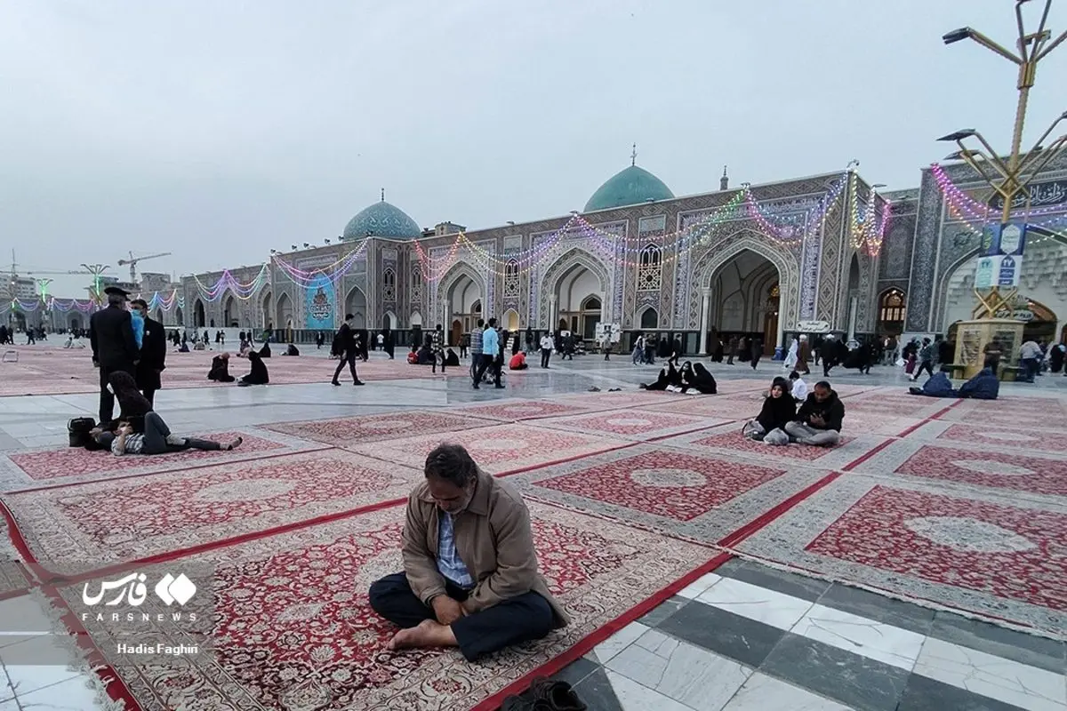 (تصاویر) حرم مطهر رضوی پس از سوءقصد به ۳ طلبه