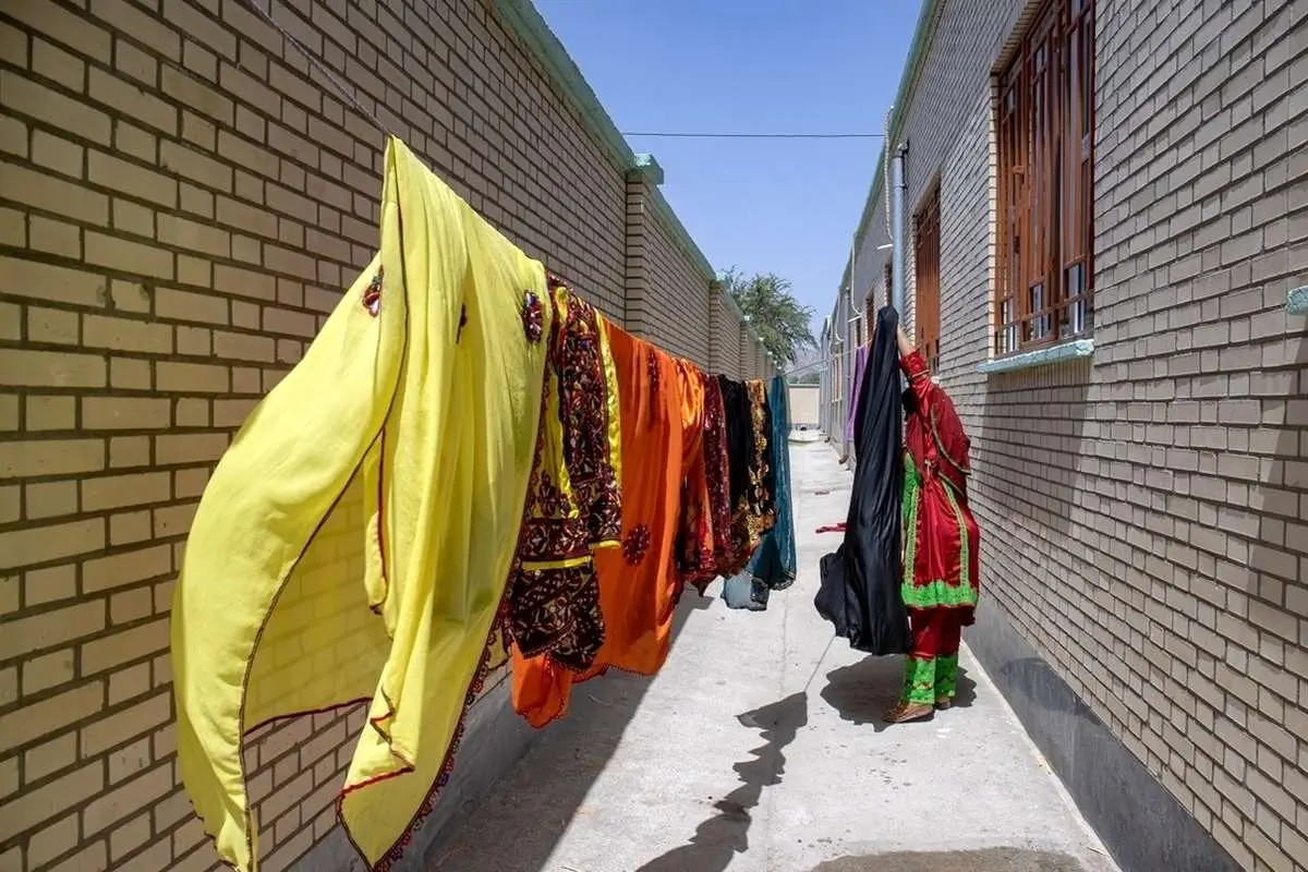 (تصاویر) خوابگاه دختران در سیستان و بلوچستان