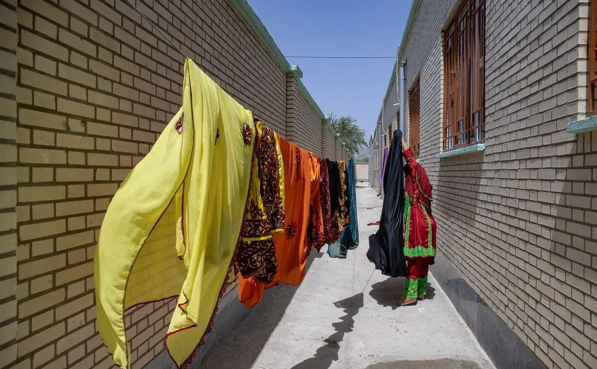 (تصاویر) خوابگاه دختران در سیستان و بلوچستان