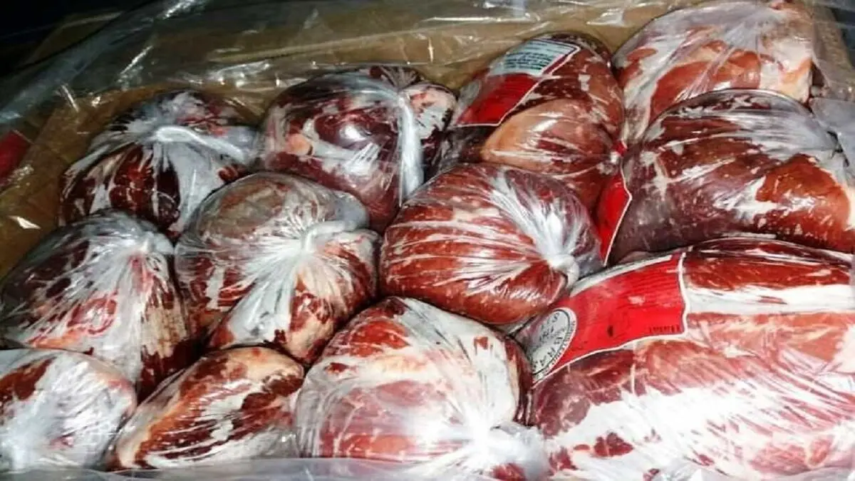قیمت گوشت منجمد دولتی در بازار کاهش یافت