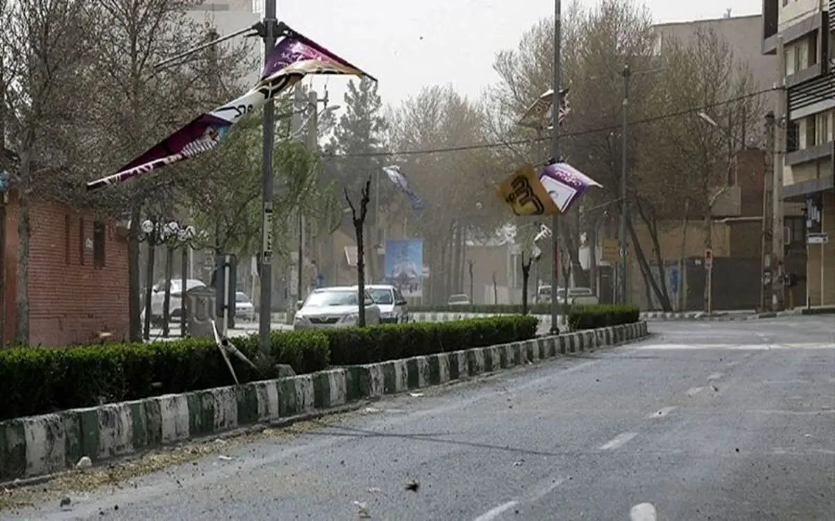هشدار مدیریت بحران نسبت به وزش باد شدید در تهران
